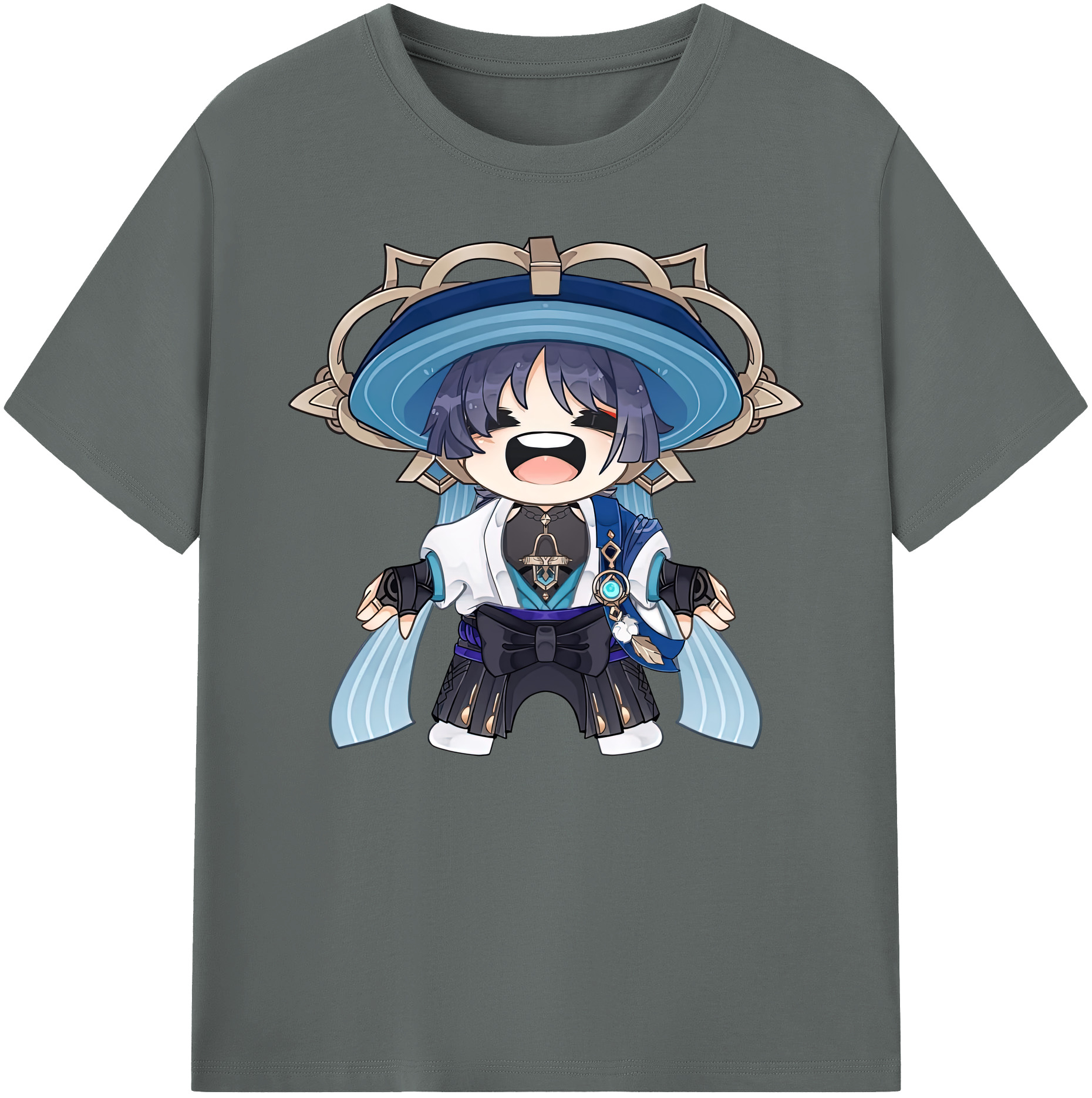 げんし神 さんペい genshin Sanpei 綿100％ メンズ半袖Tシャツ｜肌触りやわらか＆通気性